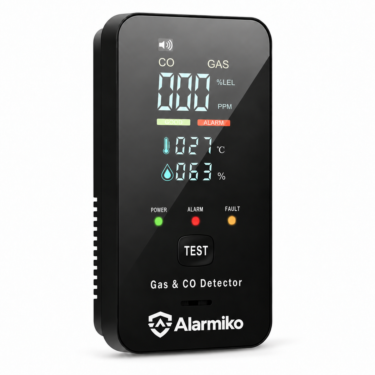Alarmiko – Detector de CO y gas 4 en 1