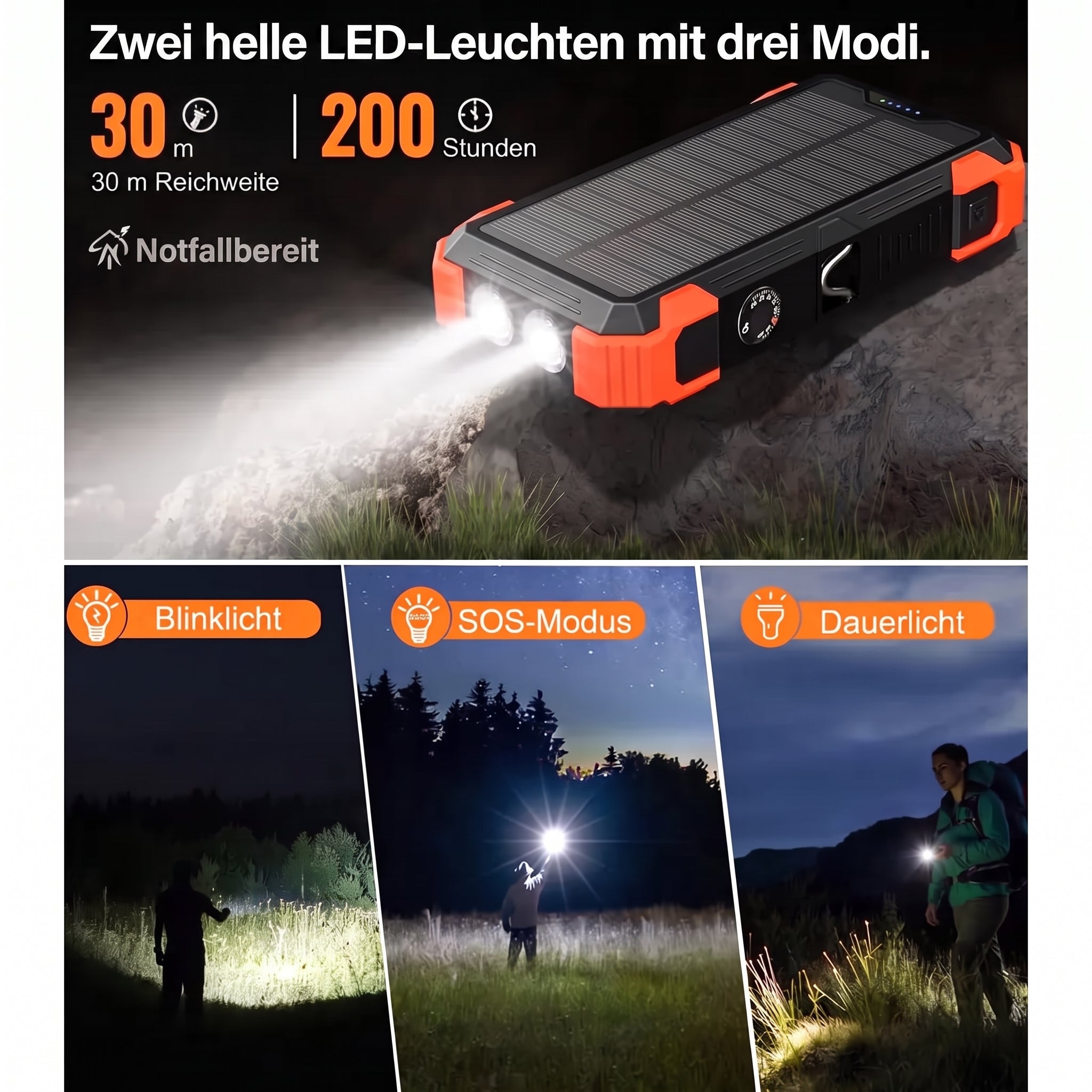 Notfallbereit Notfall-Powerbank