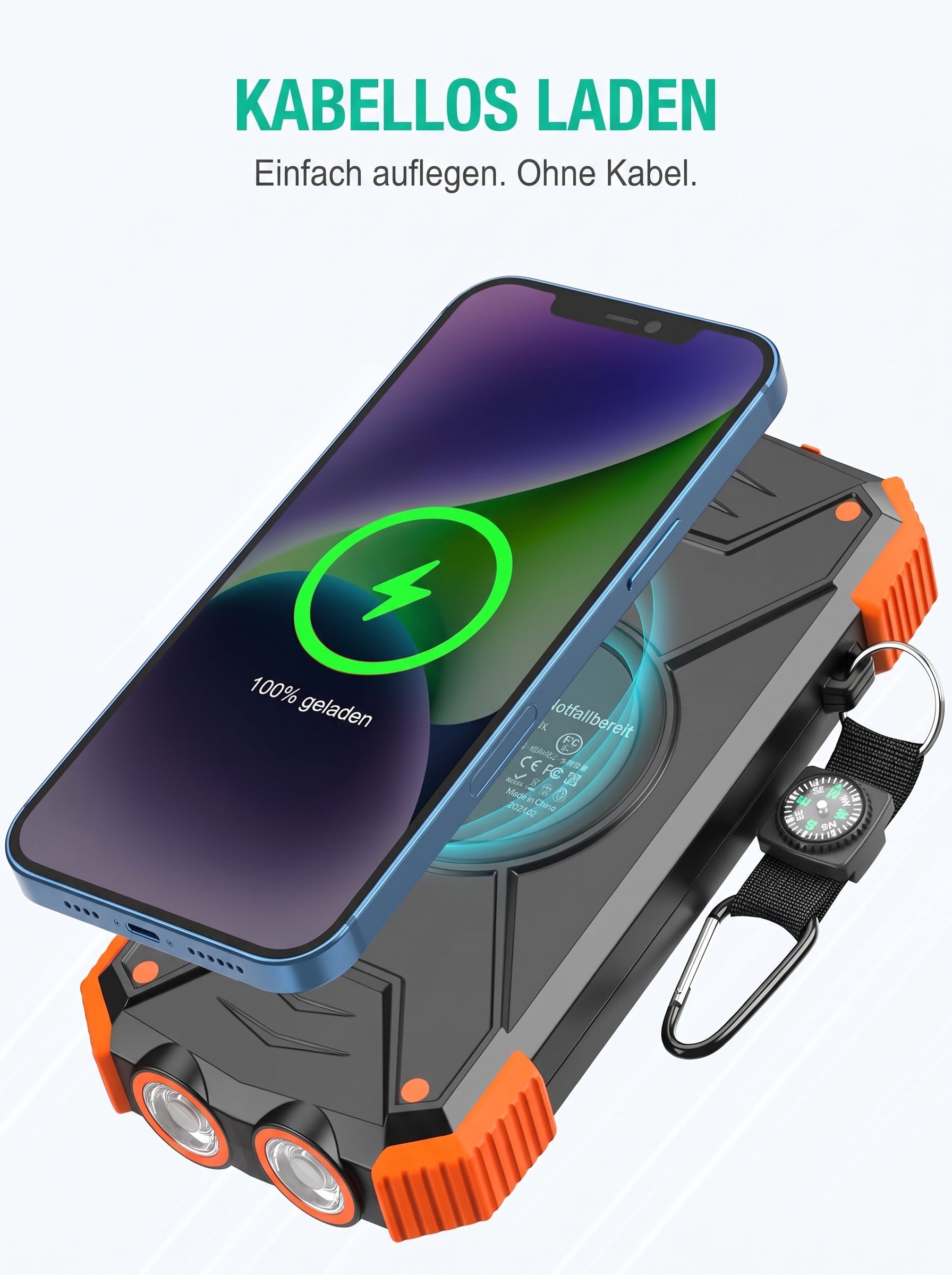 Notfallbereit Notfall-Powerbank