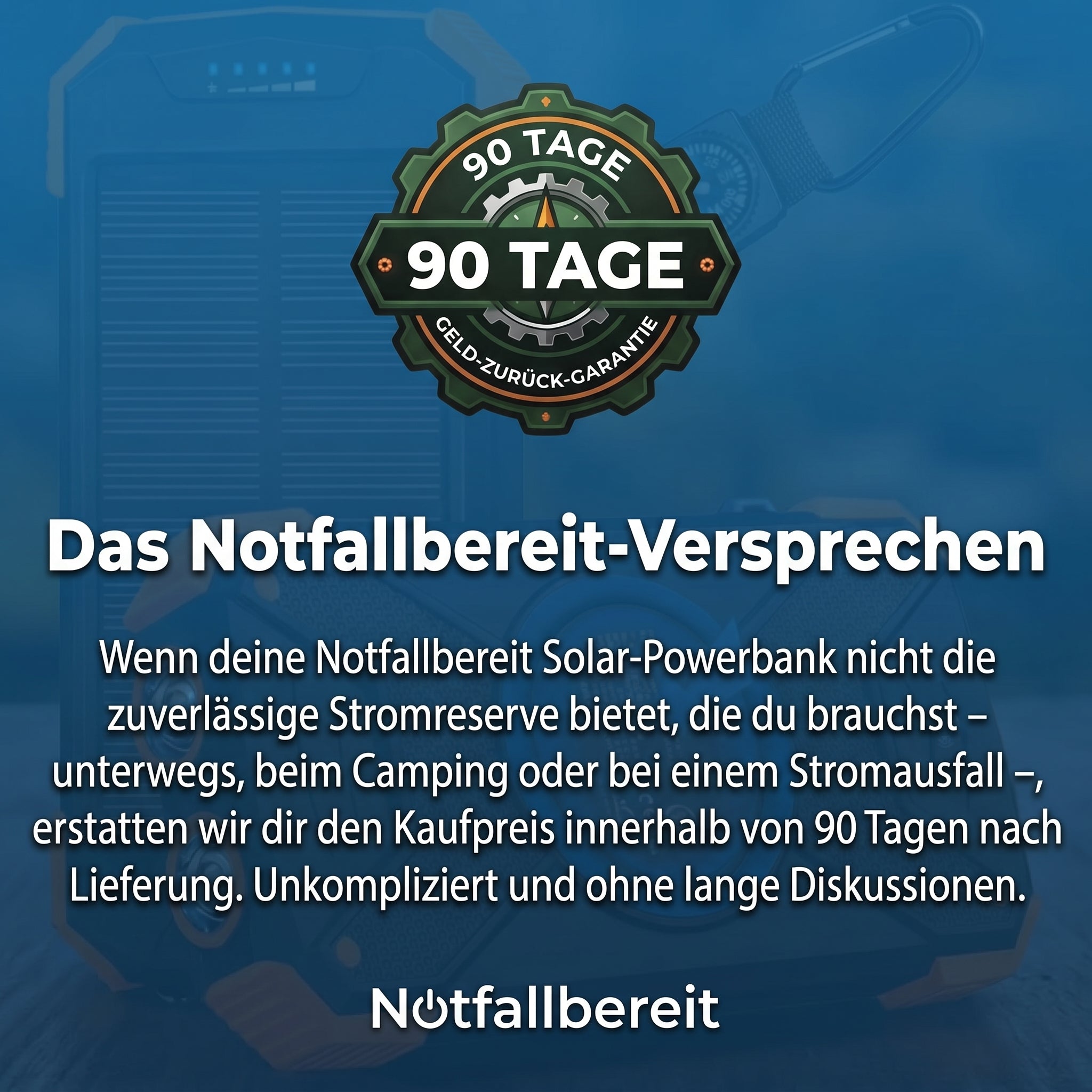Notfallbereit Notfall-Powerbank
